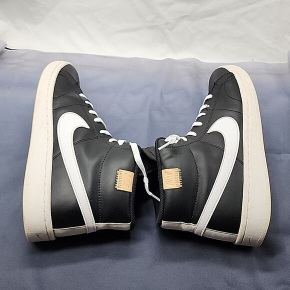 ●NIKE●STYLE : COURT ROYAL 2 MID SNEAKERS IN BLACK ⚫️ IN GUC MENS 11.5 ☆AWESOME☆ - Picture 14 of 16